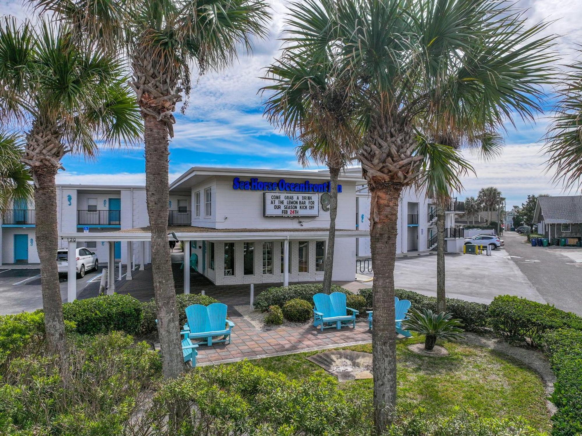 Seahorse Oceanfront Inn Neptune Beach Exterior foto